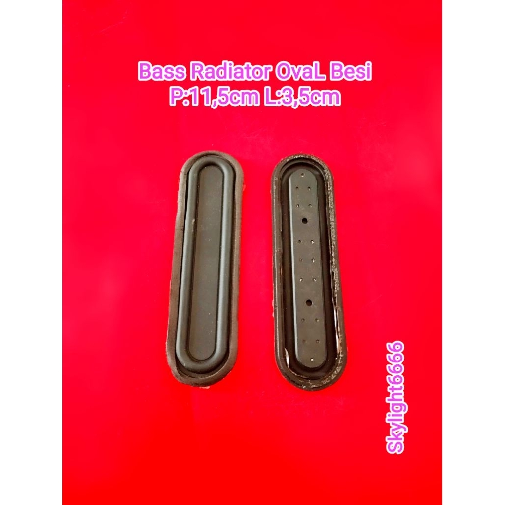 Bass Radiator OvaL Besi P:11cm,5cm L:3,5cm Copotan