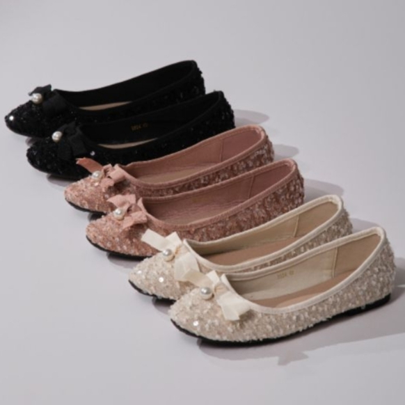 Mandys Shoes - Flats - Pearl