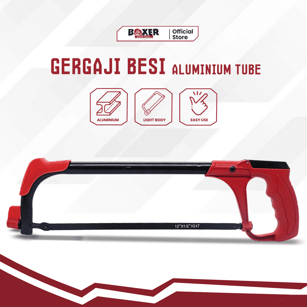 BOXER Gergaji Besi Aluminium Tube 10"-12" Stang Gergaji Besi Aluminium Murah