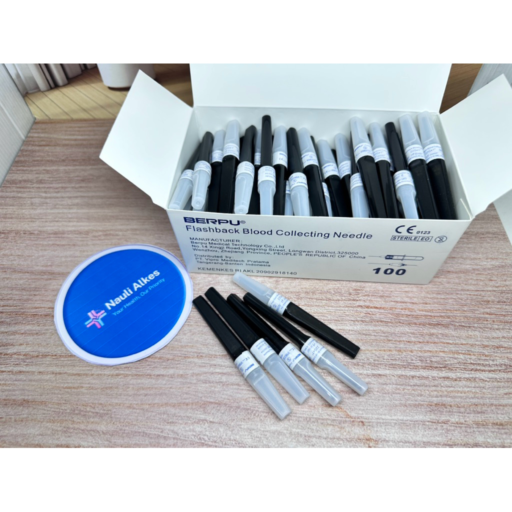 needle flashback 22G 100 pcs