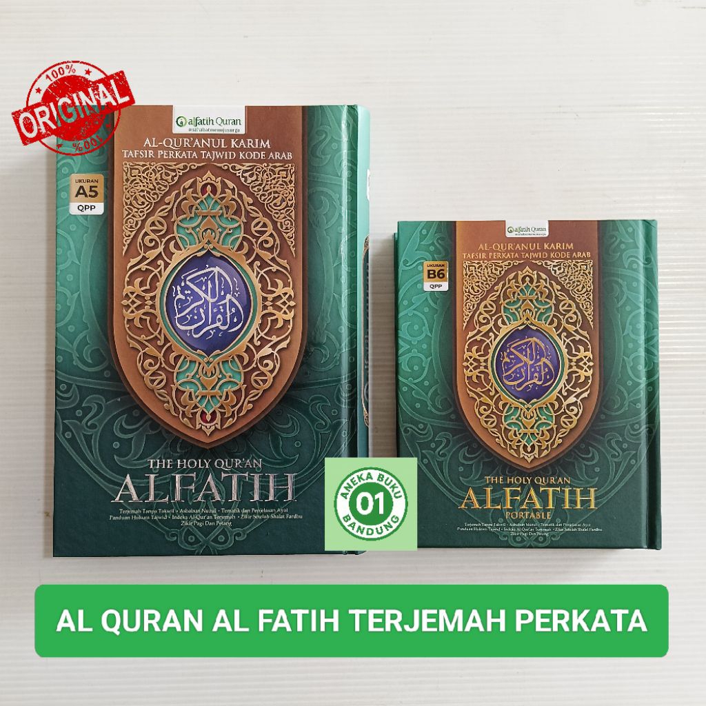 Al Quran Al Fatih B6 , Al Quran Al Fatih A5