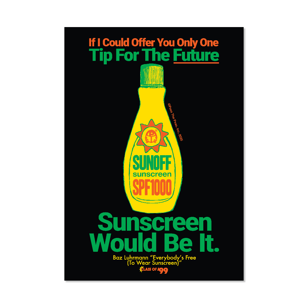 Pass The Peas Sunscreen Prints