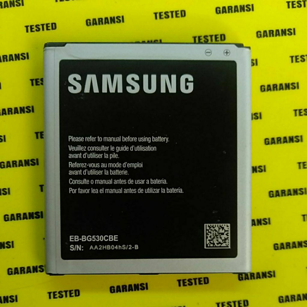 Baterai SAMSUNG J2 PRIME • J3 • J5 • GRAND PRIME Bekas Ori Copotan Tested Normal Lancar Siap Pasang 