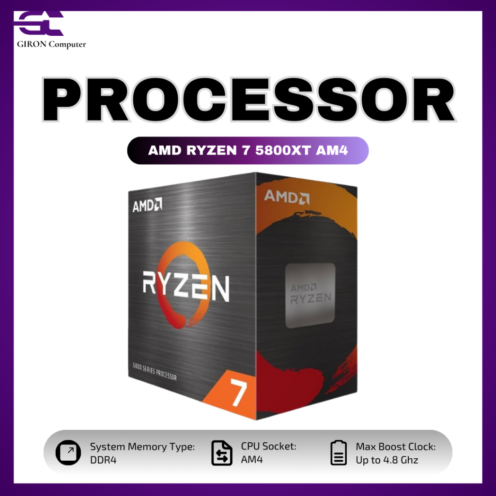 AMD Ryzen 7 5800XT CPU
