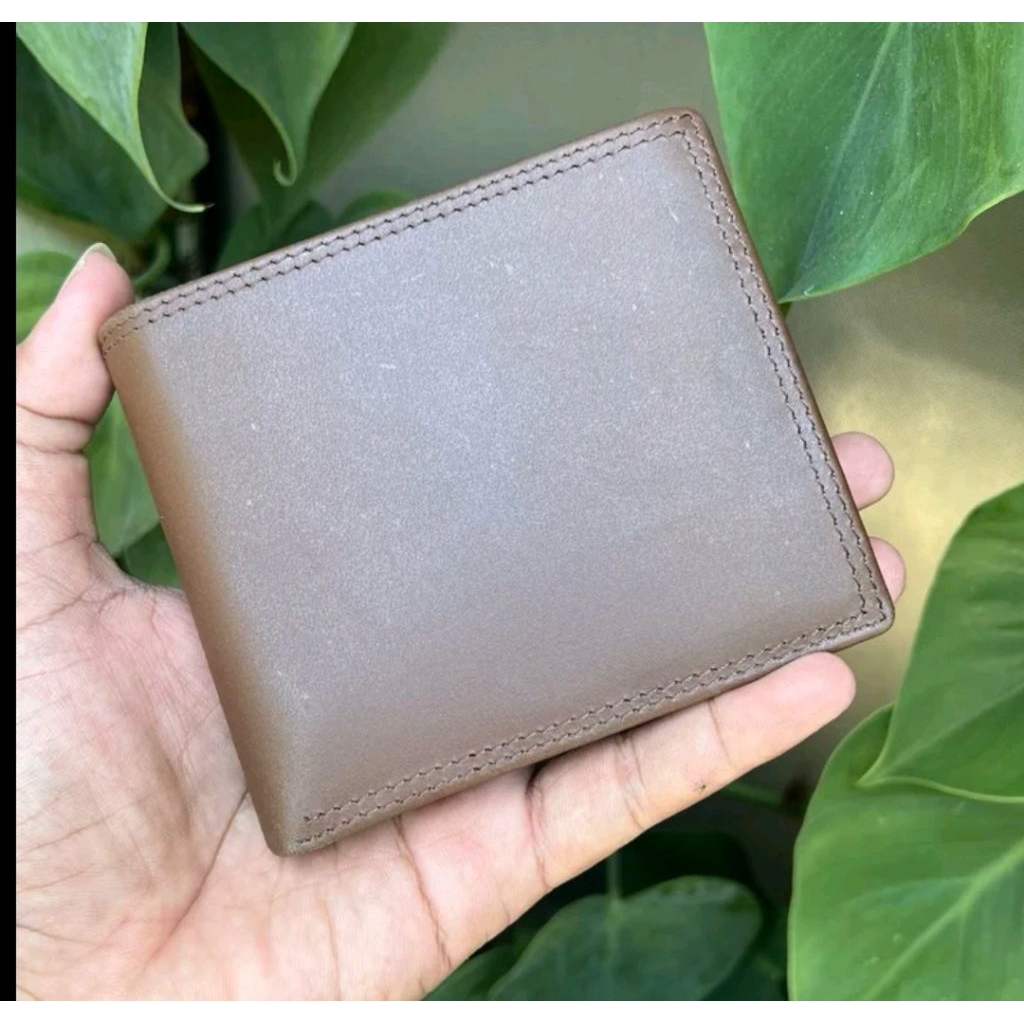 Dompet koin kulit sapi asli