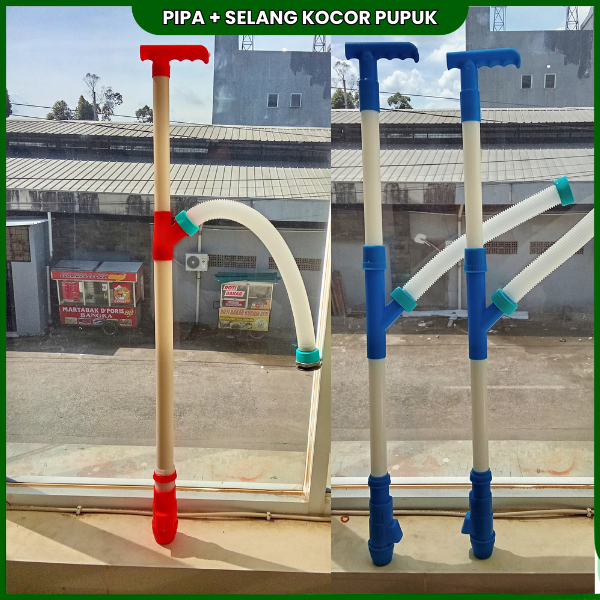 Pipa Dan Selang 1 Set Alat Kocor Pupuk Urea Pupuk Kering