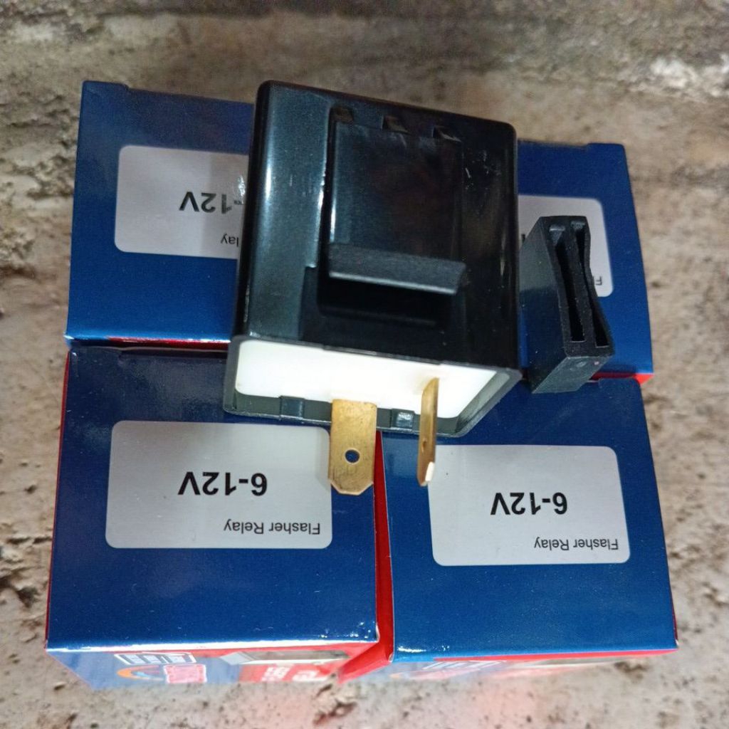 Flasher Relay lampu Sen Tomsol 6-12V Universal RIKO