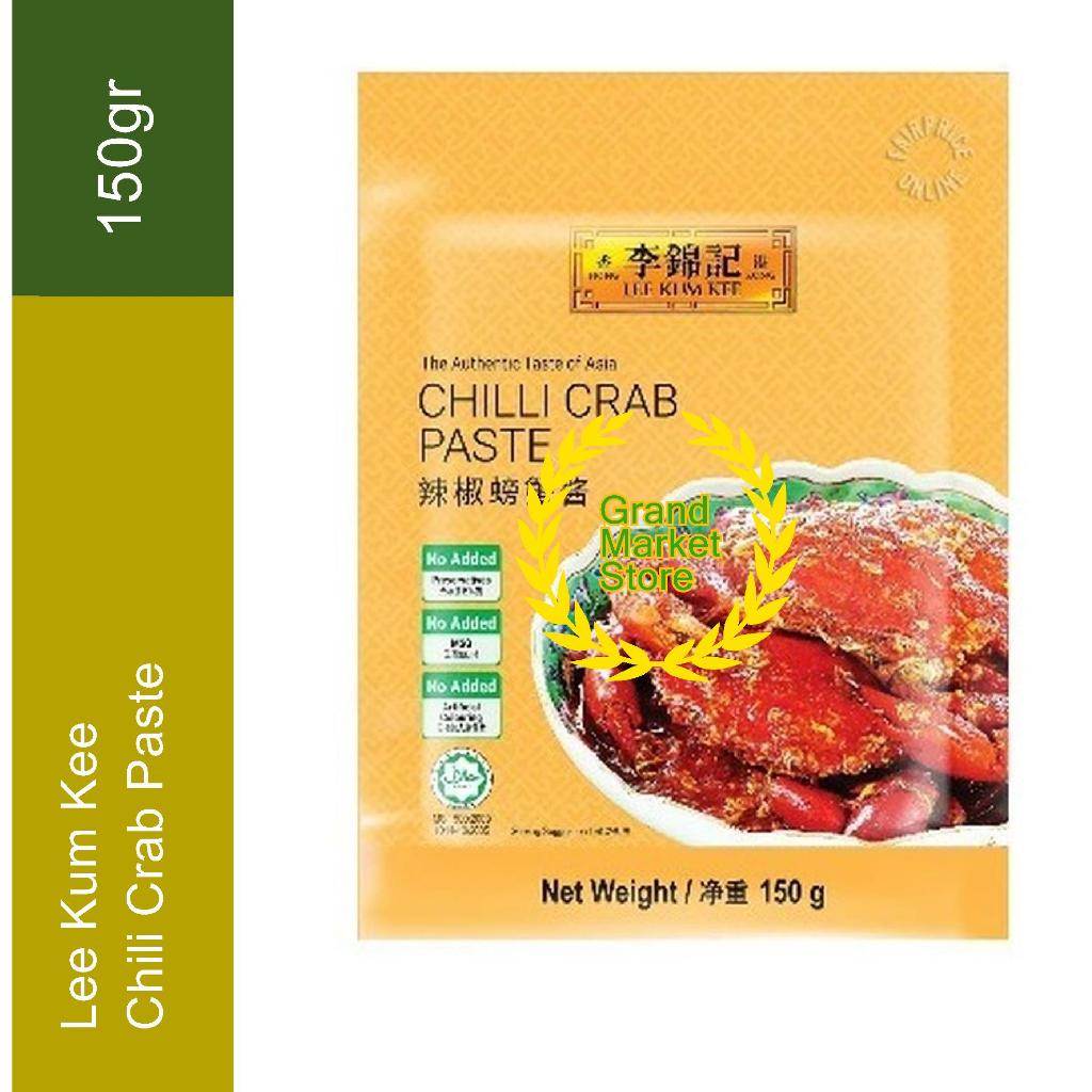 Promo Termurah LEE KUM KEE Chili Crab Paste | Bumbu Instant Kepiting Pedas 150gr / Chili Crab Paste 