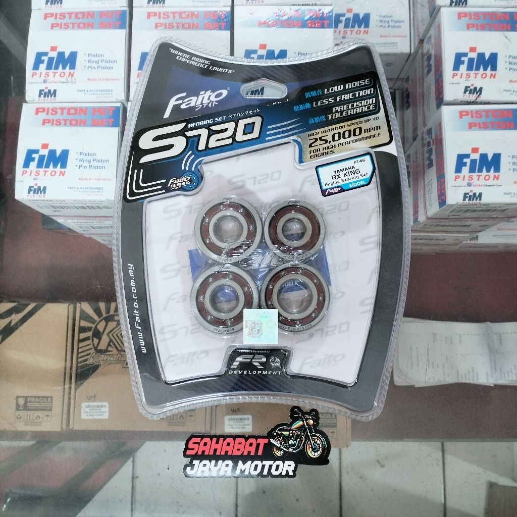 Bearing Kruk As Set Faito S720 Rx King Original Faito