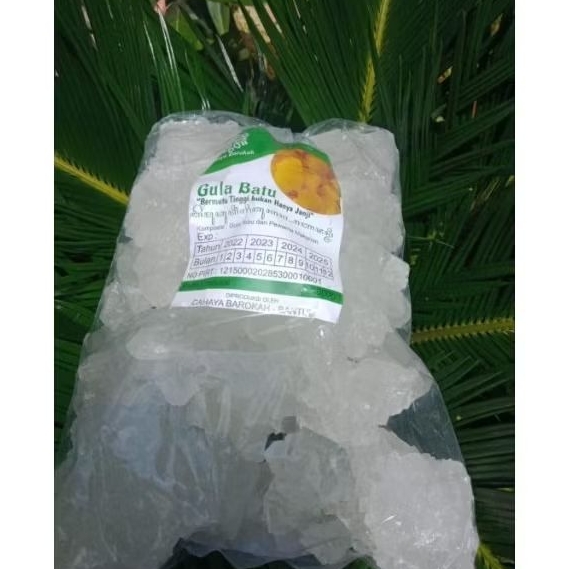 gula batu putih asli 100%