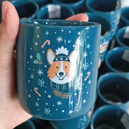 BKH Ocha Mug Cangkir Gelas Minum Keramik 200 ml Cantik Aesthetic