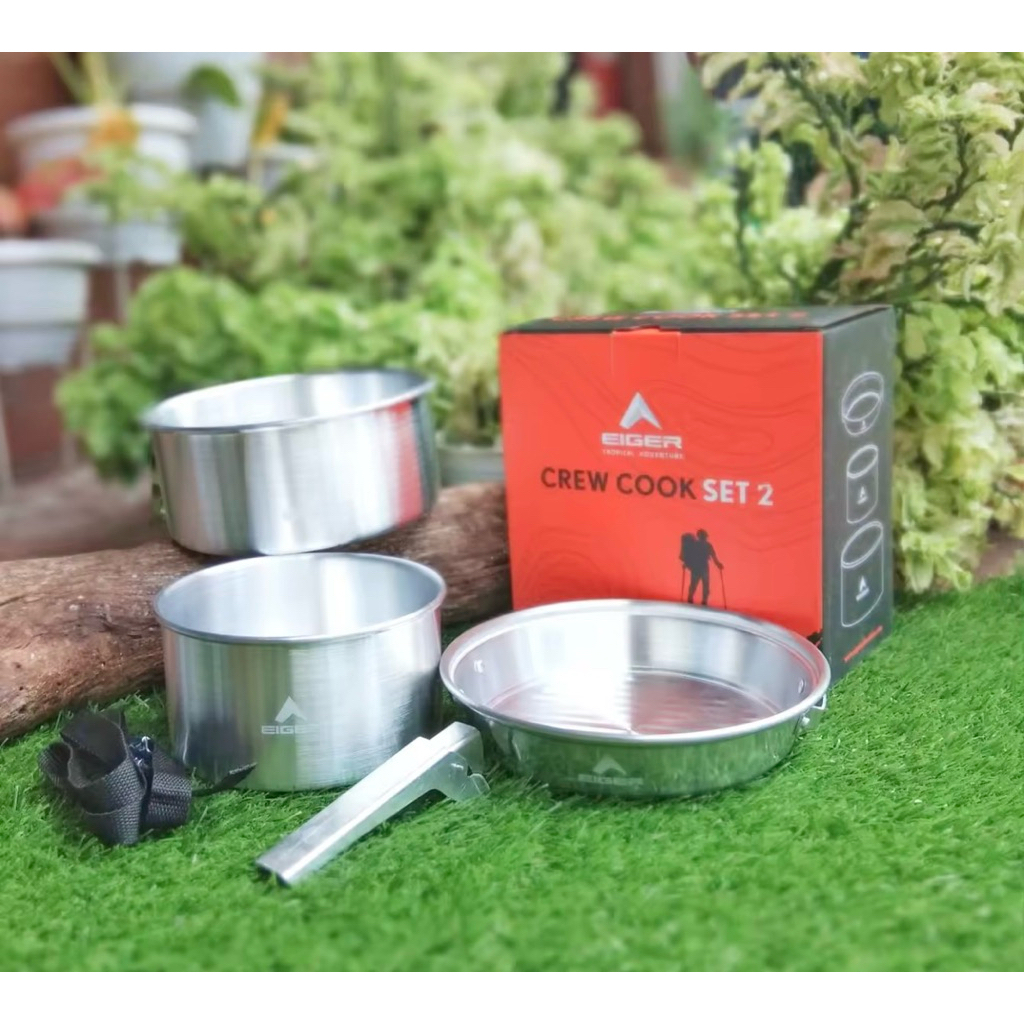 Alat Masak Camping Eiger1989 Crew Cook Set 2 Cooking Set