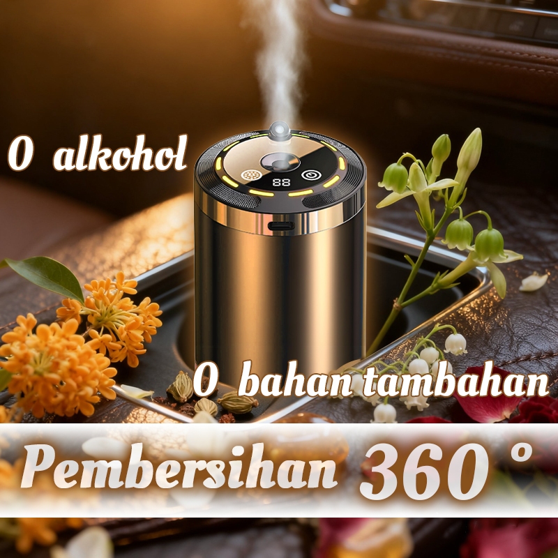 [ BEST SELLER ] Diffuser Aroma Mobil LED Bintang  - Essential Oil Alami, Aman untuk Ibu Hamil & Bayi
