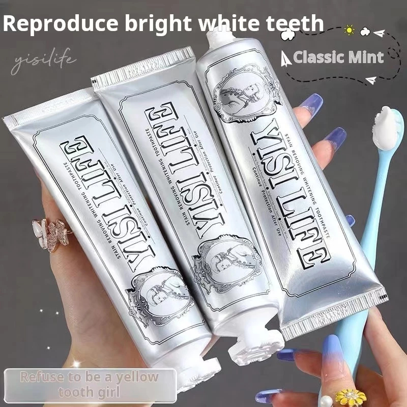 YISILIFE Marvis Same Style Whitening mint toothpaste 85ml odol gigi marvis pasta gigi odol pemutih g