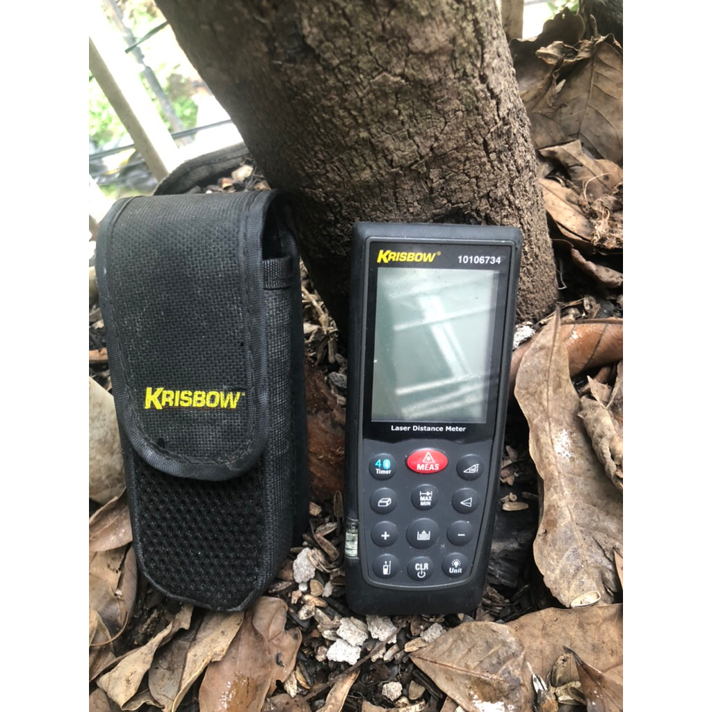 Krisbow meteran laser digital pro 100 meter 10106734  laser meter
