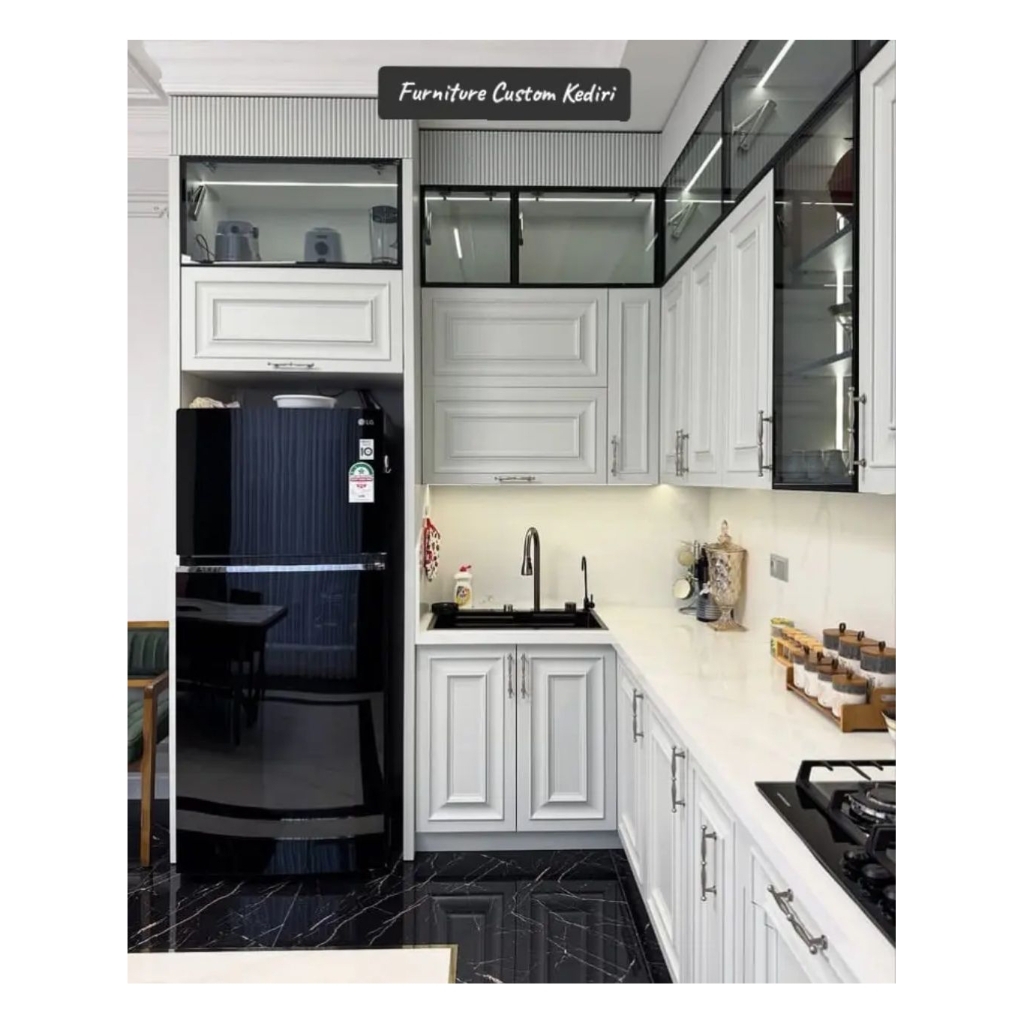 Pantry Kitchen Set Semi Duco Premium – Custom Furniture Surabaya Sidoarjo Gresik | Start 4.5t/m
