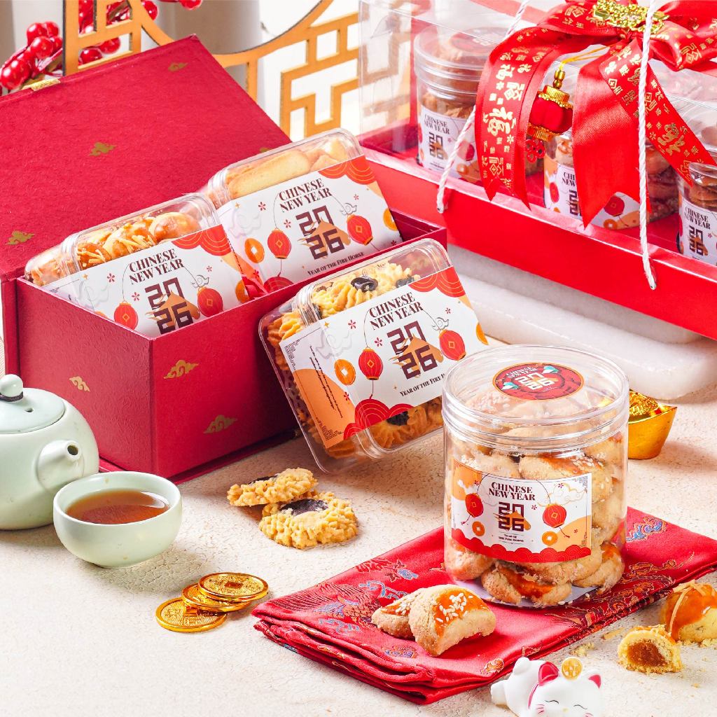 CNY 2026/Imlek/Hampers/Parcel/Dragon Cookies Box Edition/Imlek 2026/Kue Imlek