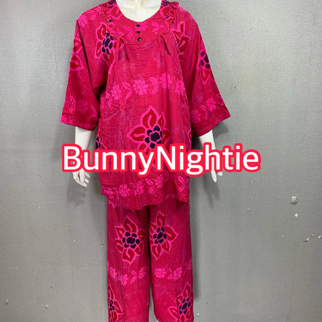 BATIK ALVIN - Stelan CP Jumbo Lengan 3/4 Batik Alvin | Stelan Batik Alvin Jumbo