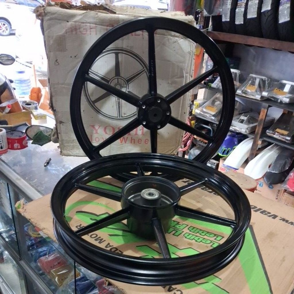 velg racing dpn blk GL pro ring 185 160 18