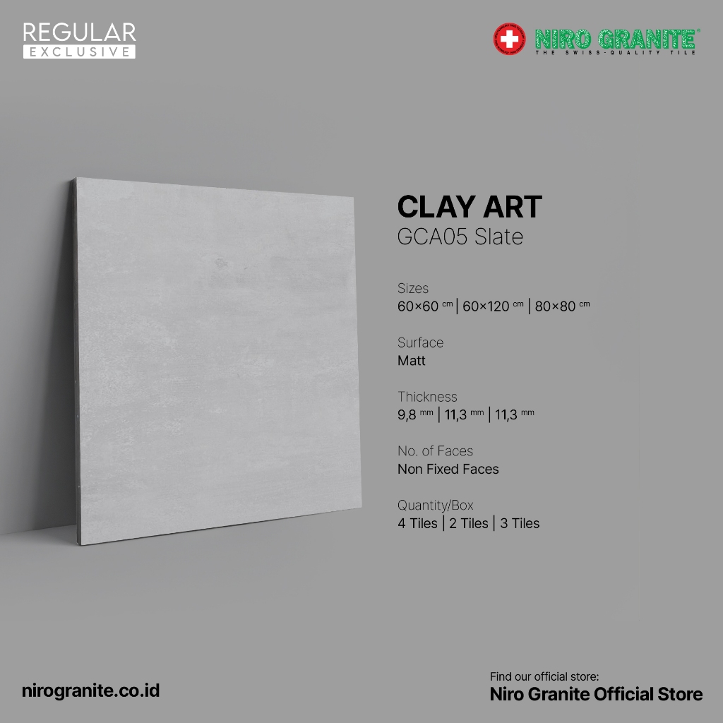 NIRO GRANITE 1st Grade - Clay Art GCA05 - Matt