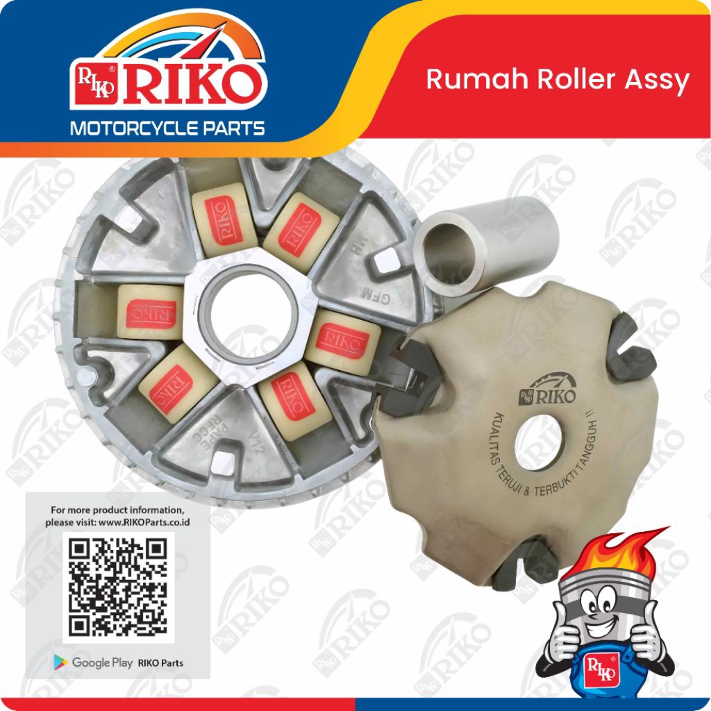 RUMAH ROLLER KOMPLIT HONDA BEAT FI RIKO