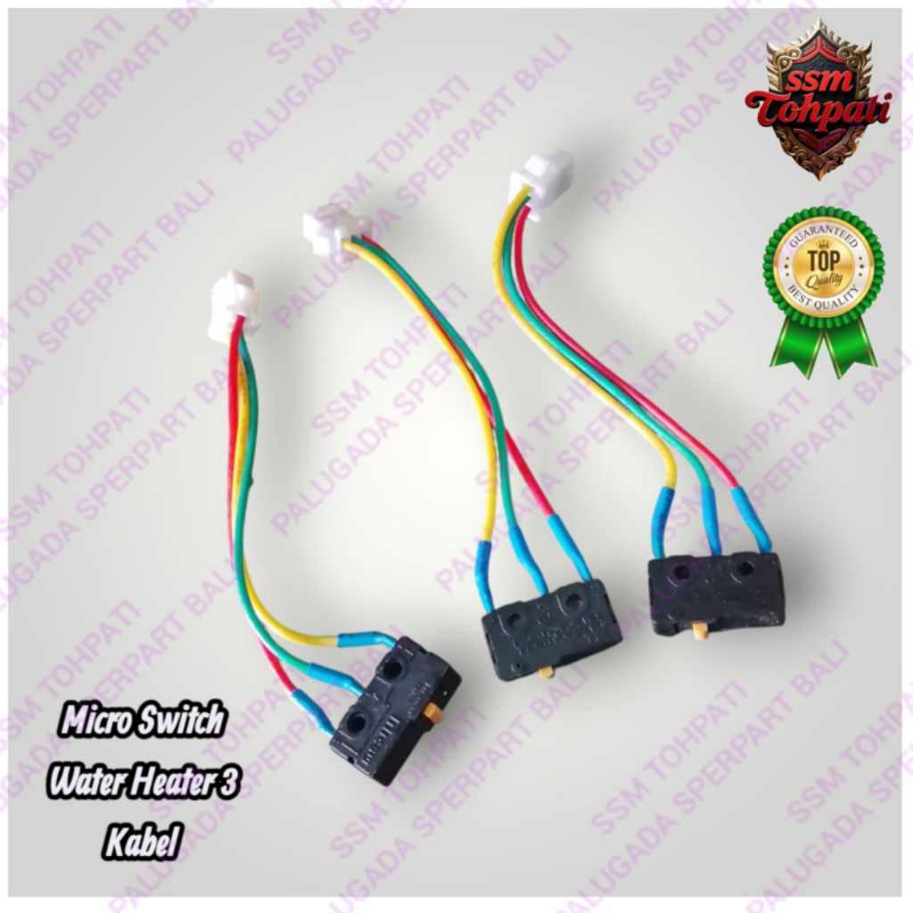 MICRO SWITCH WATER HEATER 3 KABEL | MICRO SWITCH MEMBRAN WATER HEATER | MICRO SWITCH UNIVERSAL