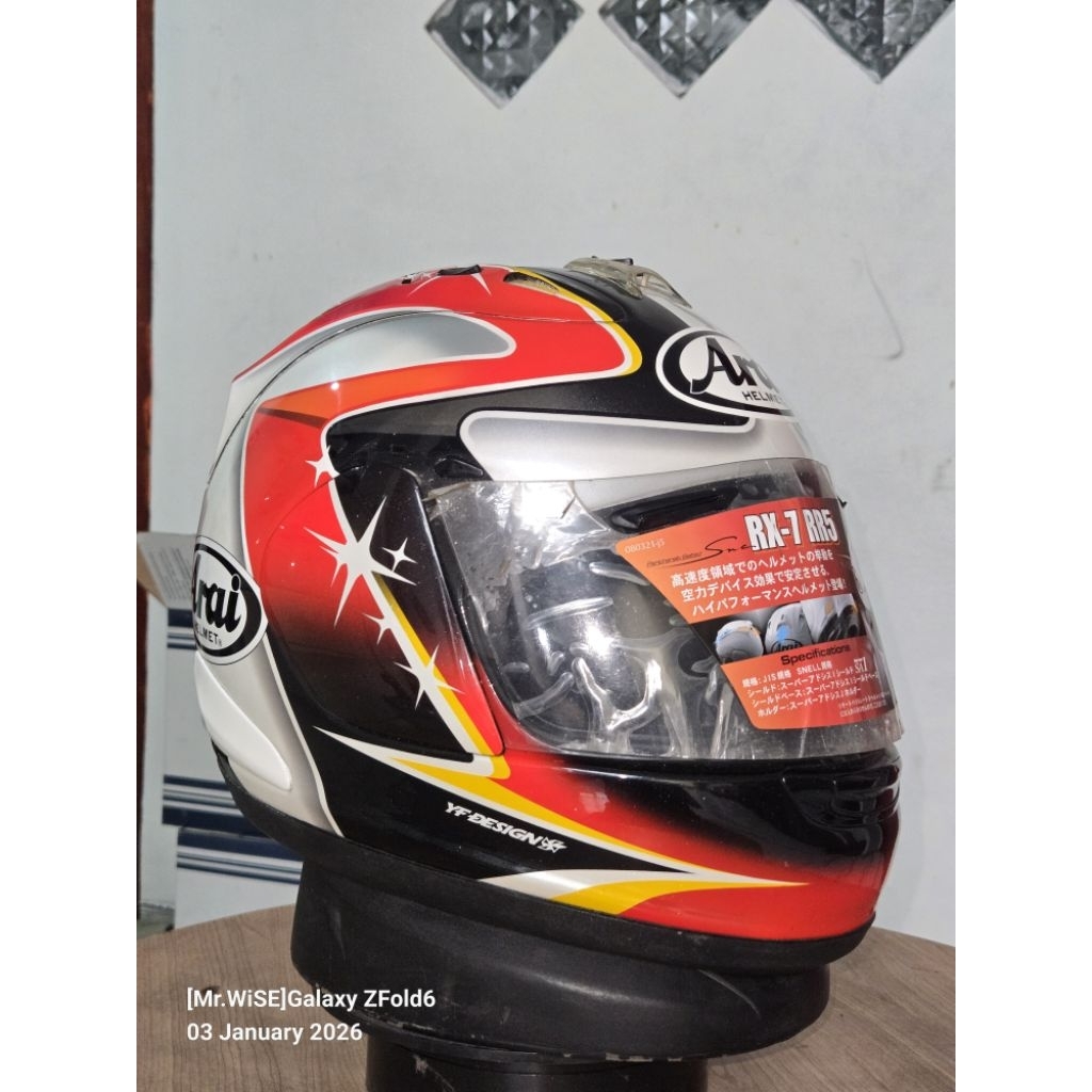 Arai Rx7 RR5 Aoyama original rare item collector