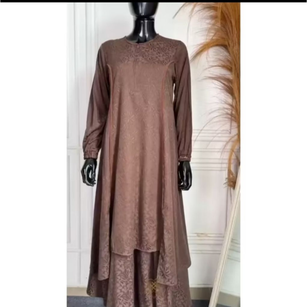 Gamis setrok darby/dnL aguar embos list