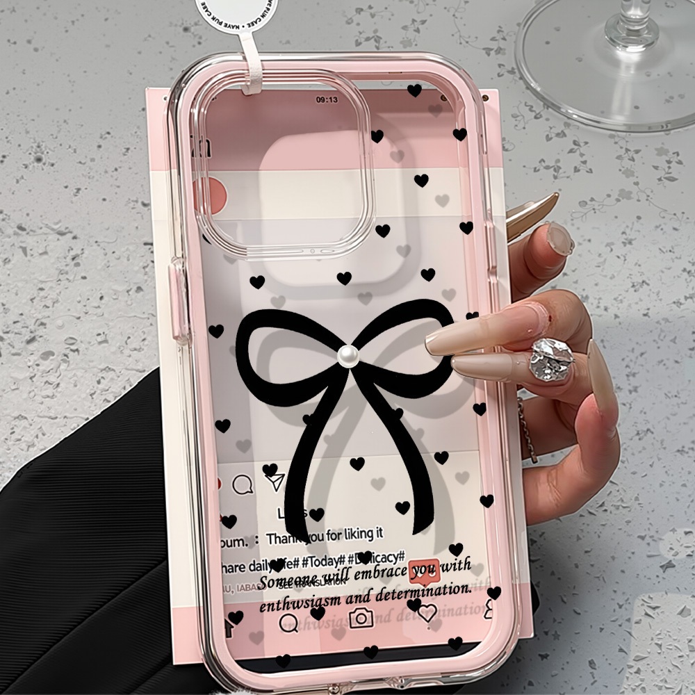 Candy Color Bow Knot Phone Case For Samsung A07 A17 A26 A36 A56 A16 A06 A05S A05 A15 Softcase Motif 