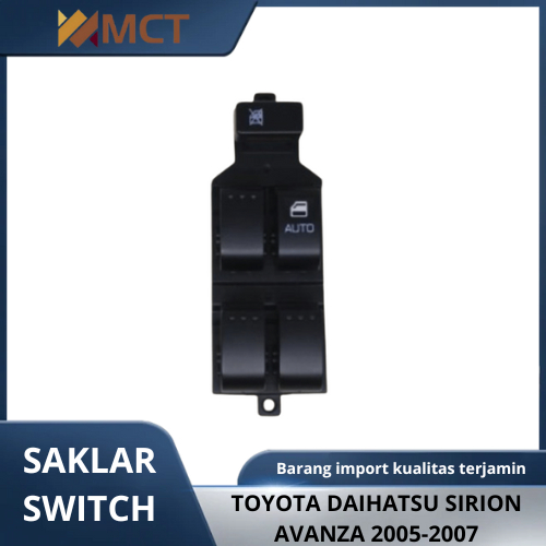 Power Window Master Switch For Toyota Daihatsu Sirion Avanza 2005-2007 84820-BZ010