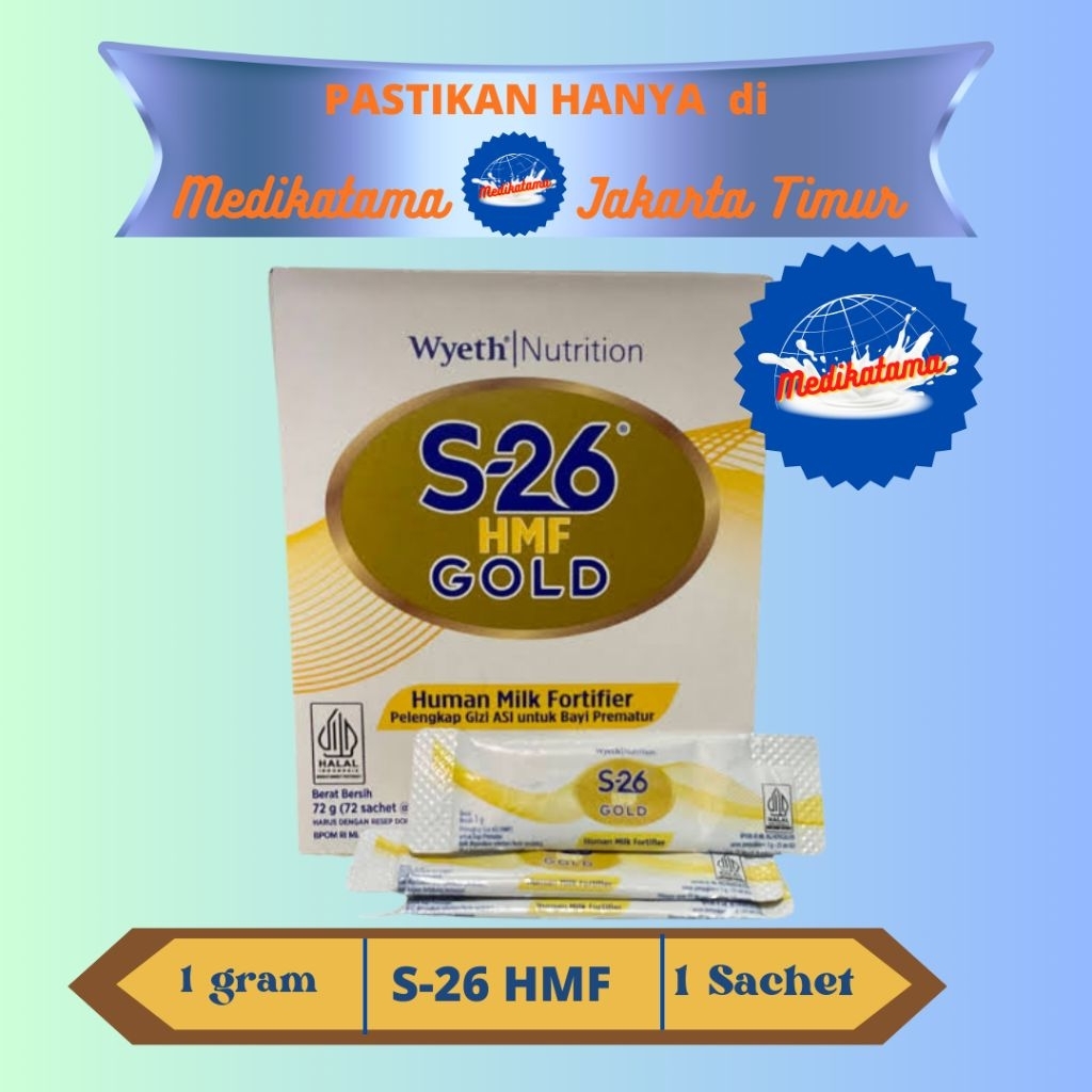 S26 HMF GOLD Eceran ( persachet)