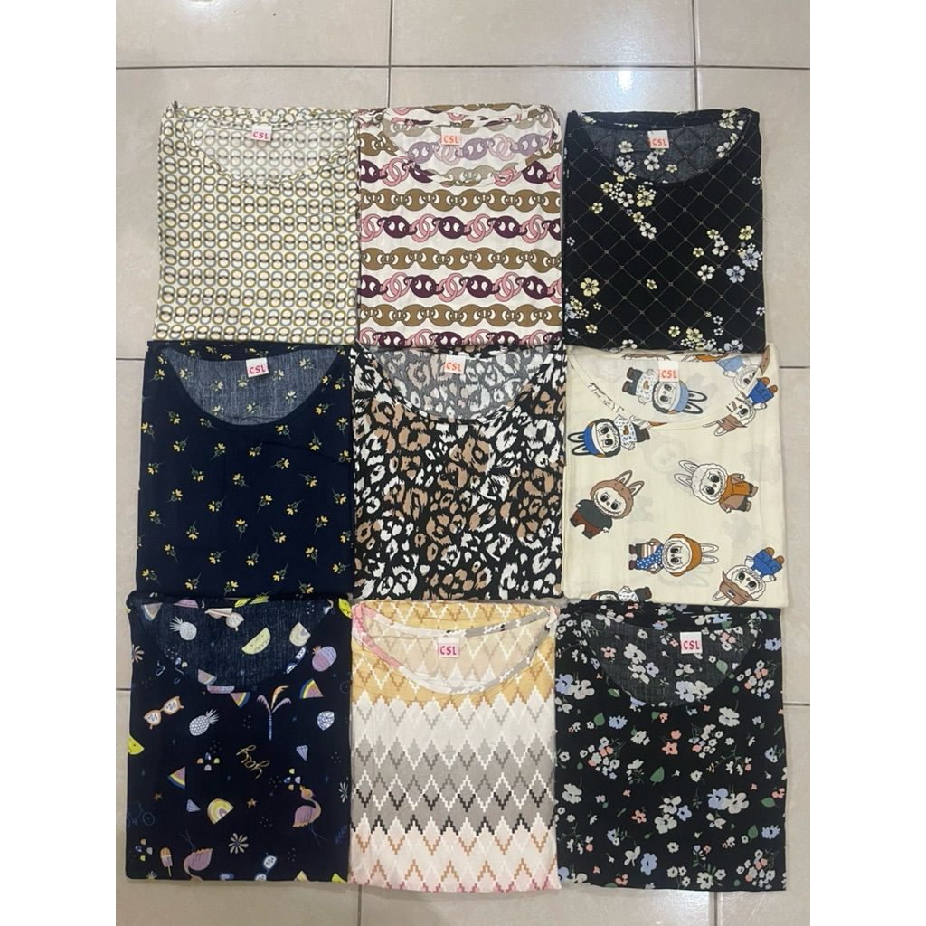 DASTER  SEMATAKAKI Non Busui bahan Rayon CSL Habel