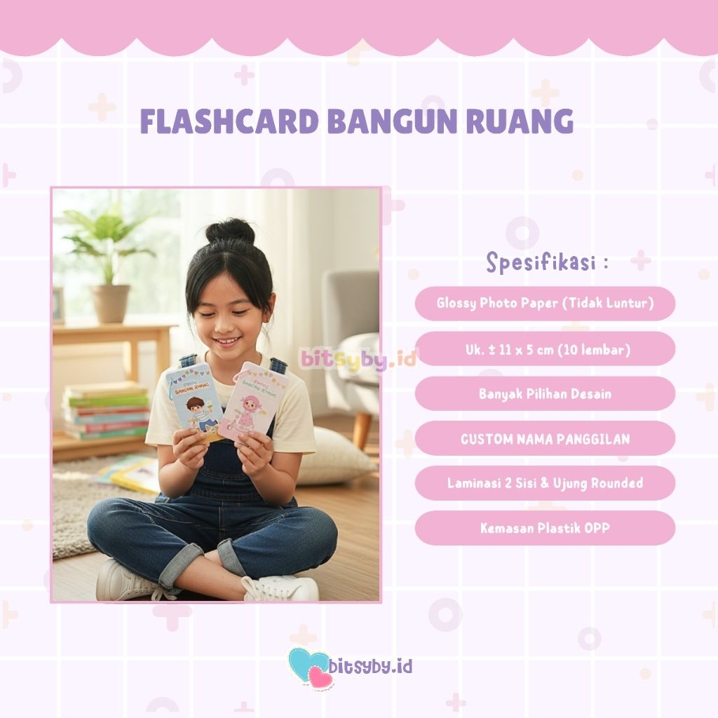 FLASHCARD RUMUS BANGUN RUANG | FLASHCARD MATEMATIKA BANGUN RUANG
