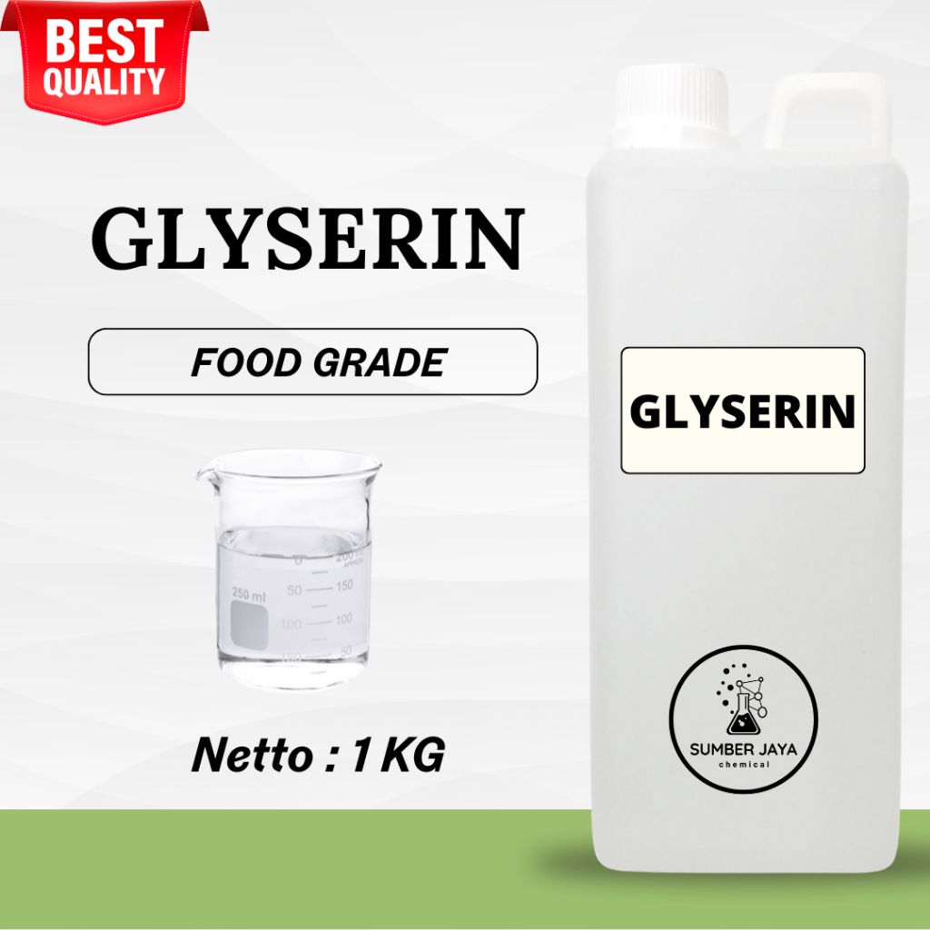 Vegetable Glycerin 1 KG Food Grade / Glyserin