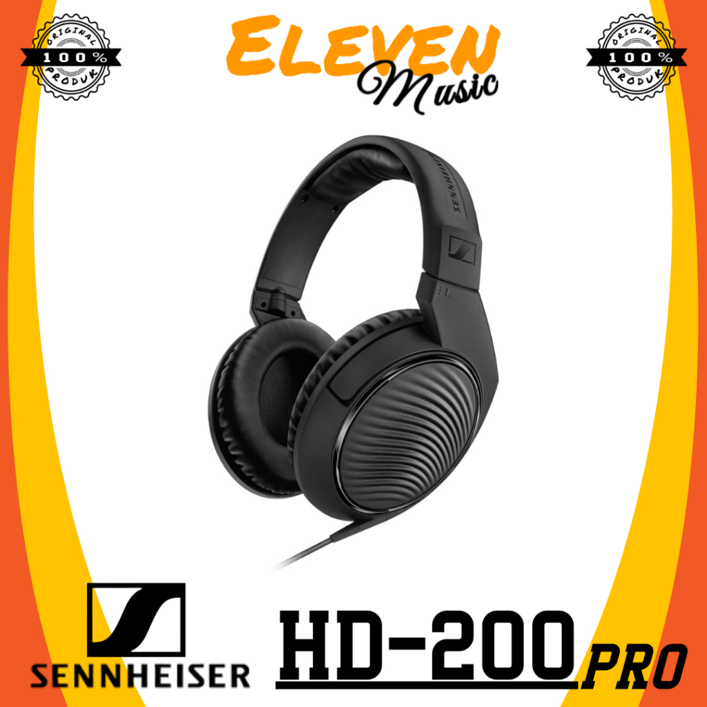 Sennheiser HD200 Pro Closed-Back Monitoring Headphone Original