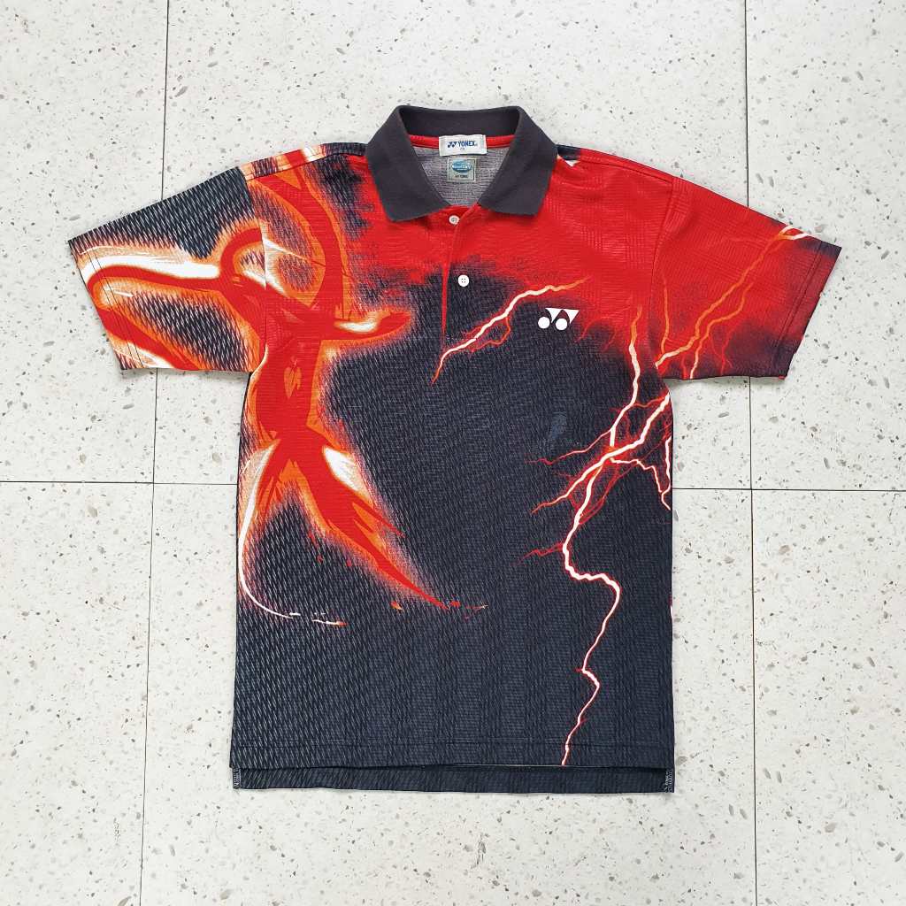 Baju Kaos Polo Wanita Anak Yonex / Size S - LD 44 cm / Bekas - Second - Preloved