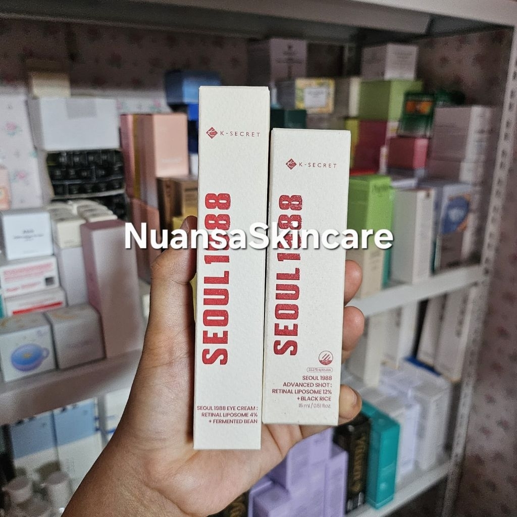 Ksecret Eye Cream : Retinal Liposome 4% + Fermented Bean 30ml Ksecret Advanced Shot Retinal Liposome