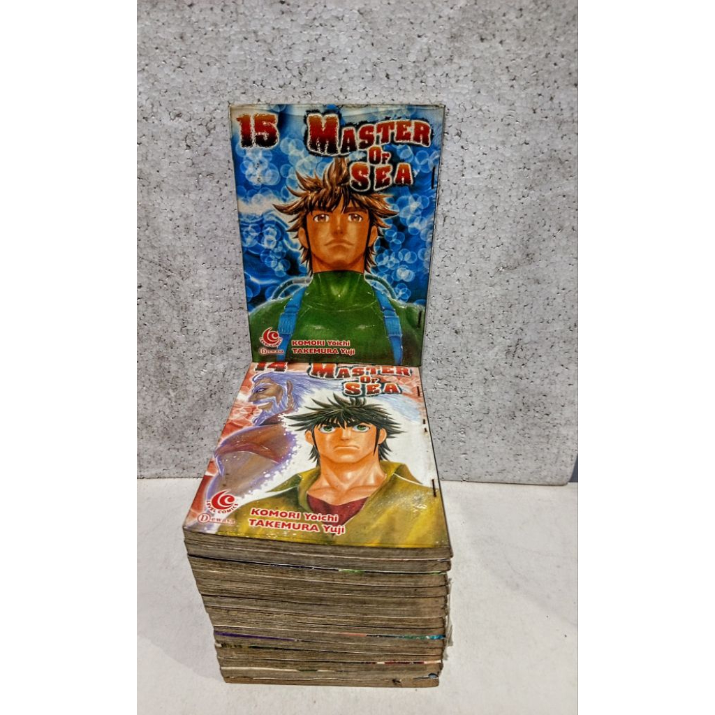 Komik bekas master of sea