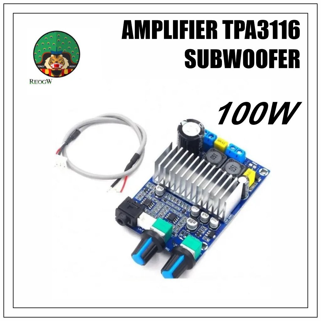 Power Amplifier Subwoofer Class D TPA3116D2 100W Original