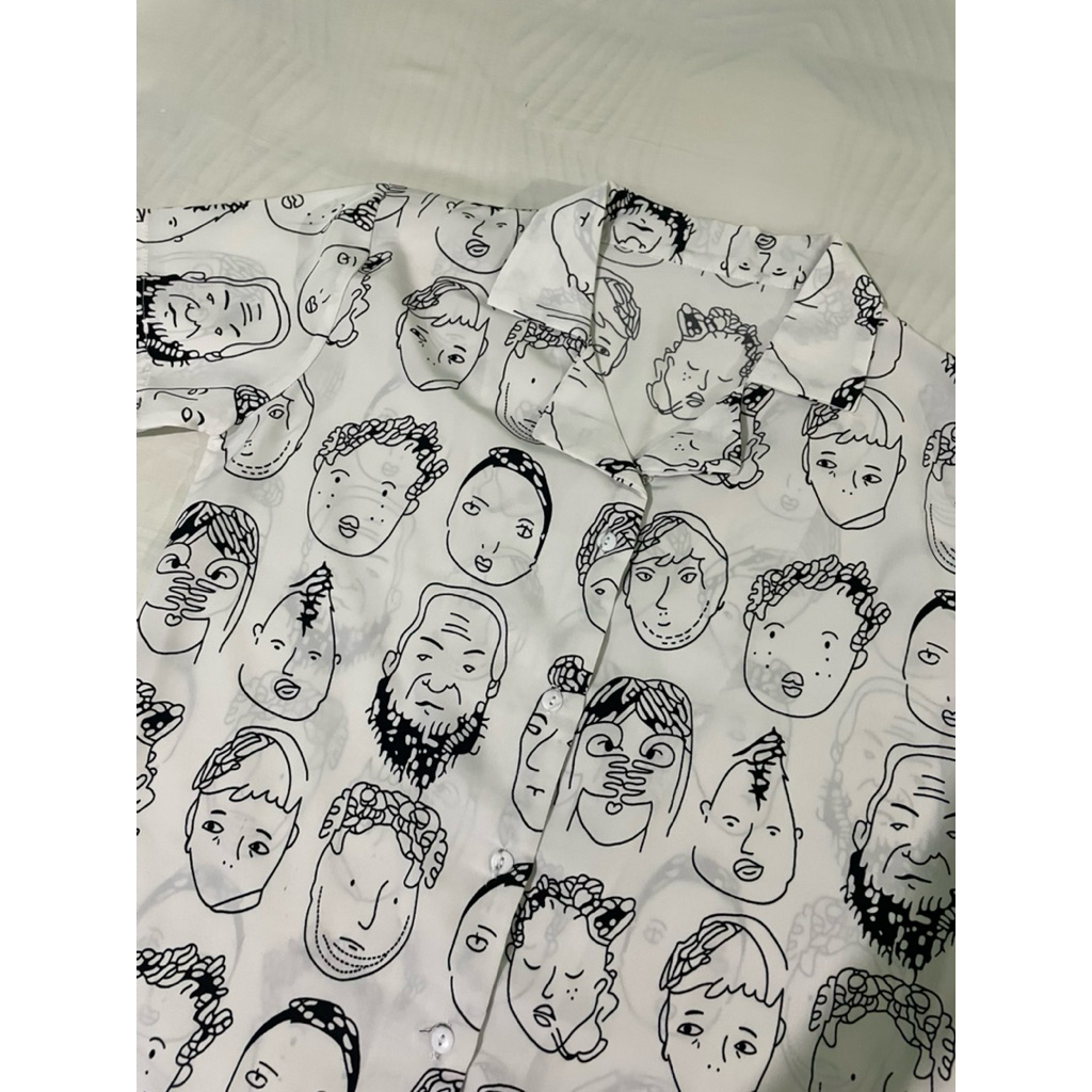 preloved kemeja wanita| preloved atasan kemeja putih wanita