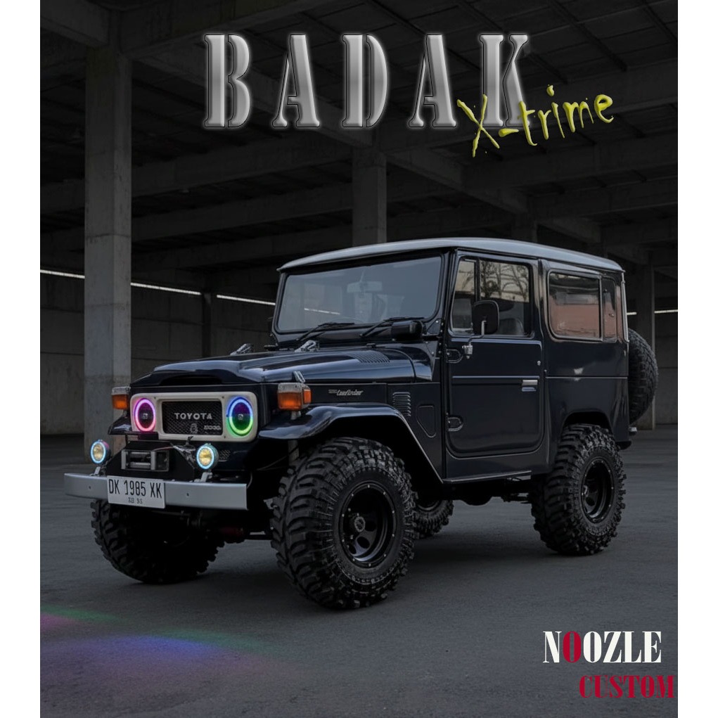 Velg Ban Mobil Hartop Jimny Jeep R15 Komplit Ban Ukuran 33 Type Badak Xtrime Ring 15 Type HSR Duffy 