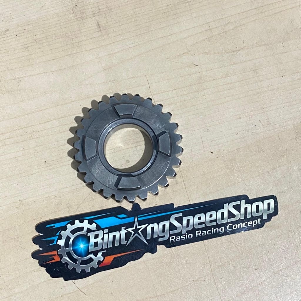 Rasio Racing Tiger gigi 6 mata 26T lawan std