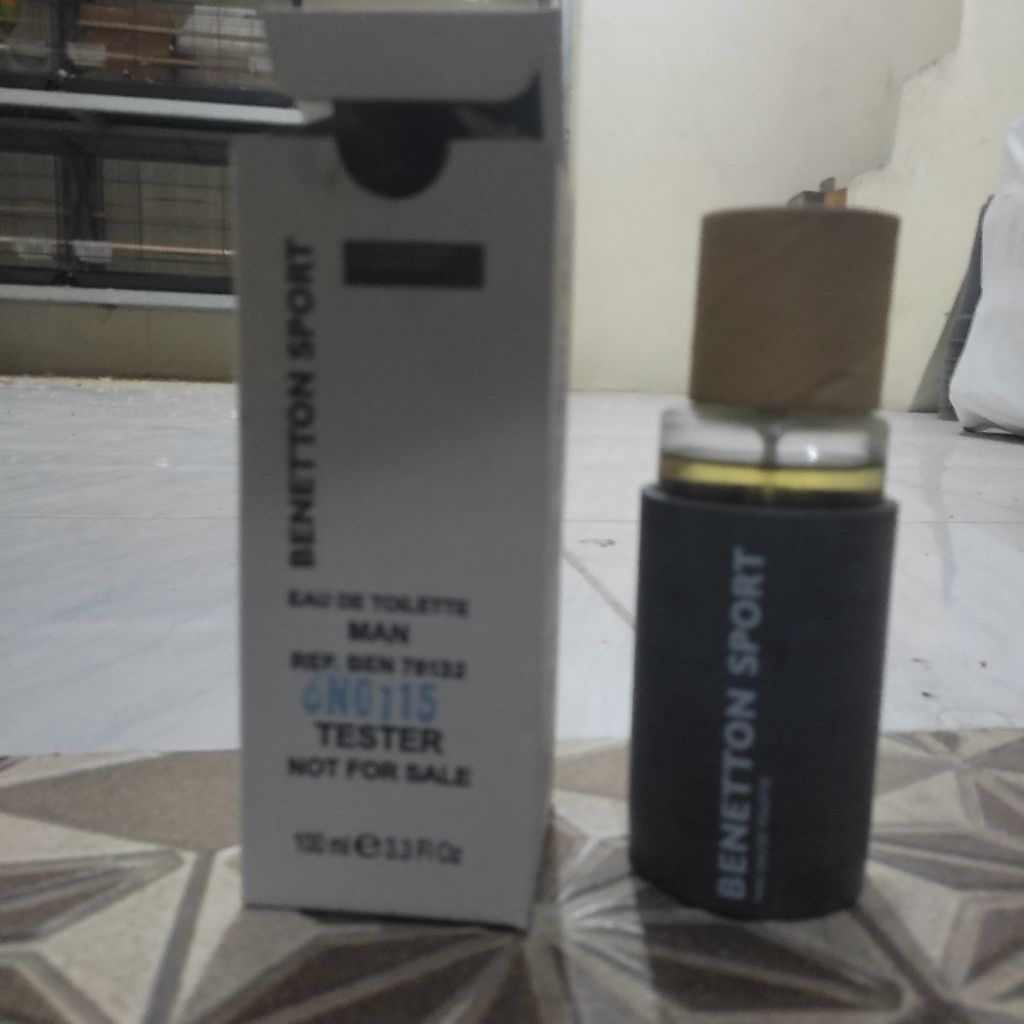 benetton sport man tester 100ml original