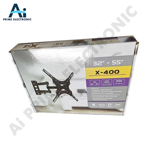 Bracket Telescopic X-400 Breket TV 32-55 Inch Dapat Diputar 6 Sisi