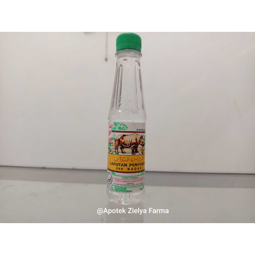 Larutan Cap Kaki Badak 200ml - Meredakan Panas Dalam, Mengandung Mineral Alami, Cocok untuk Dewasa d