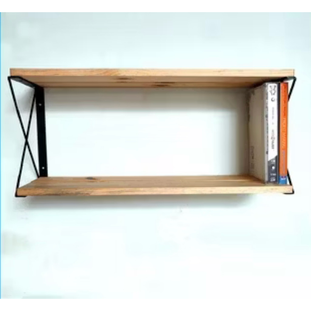 rak dinding tempat buku serbaguna