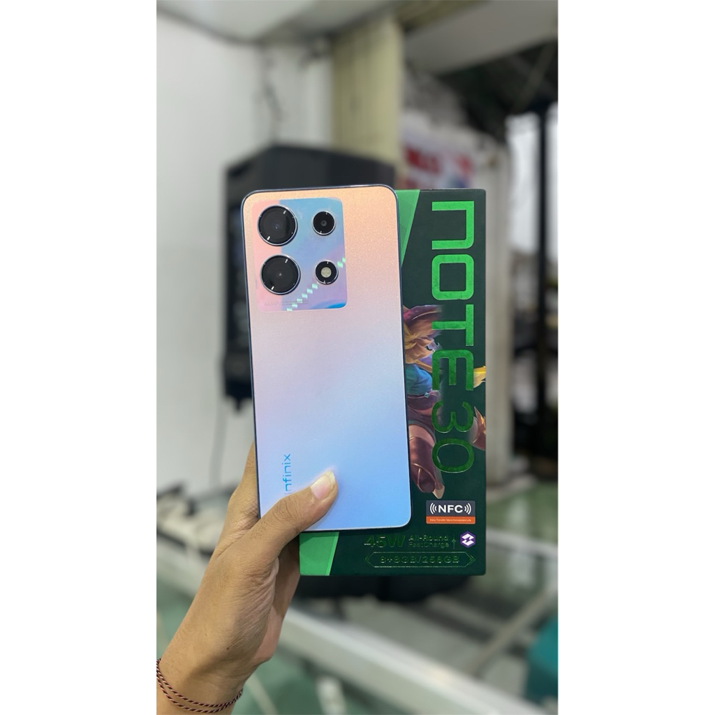 infinix note 30 8/256 handphone second 188-37289