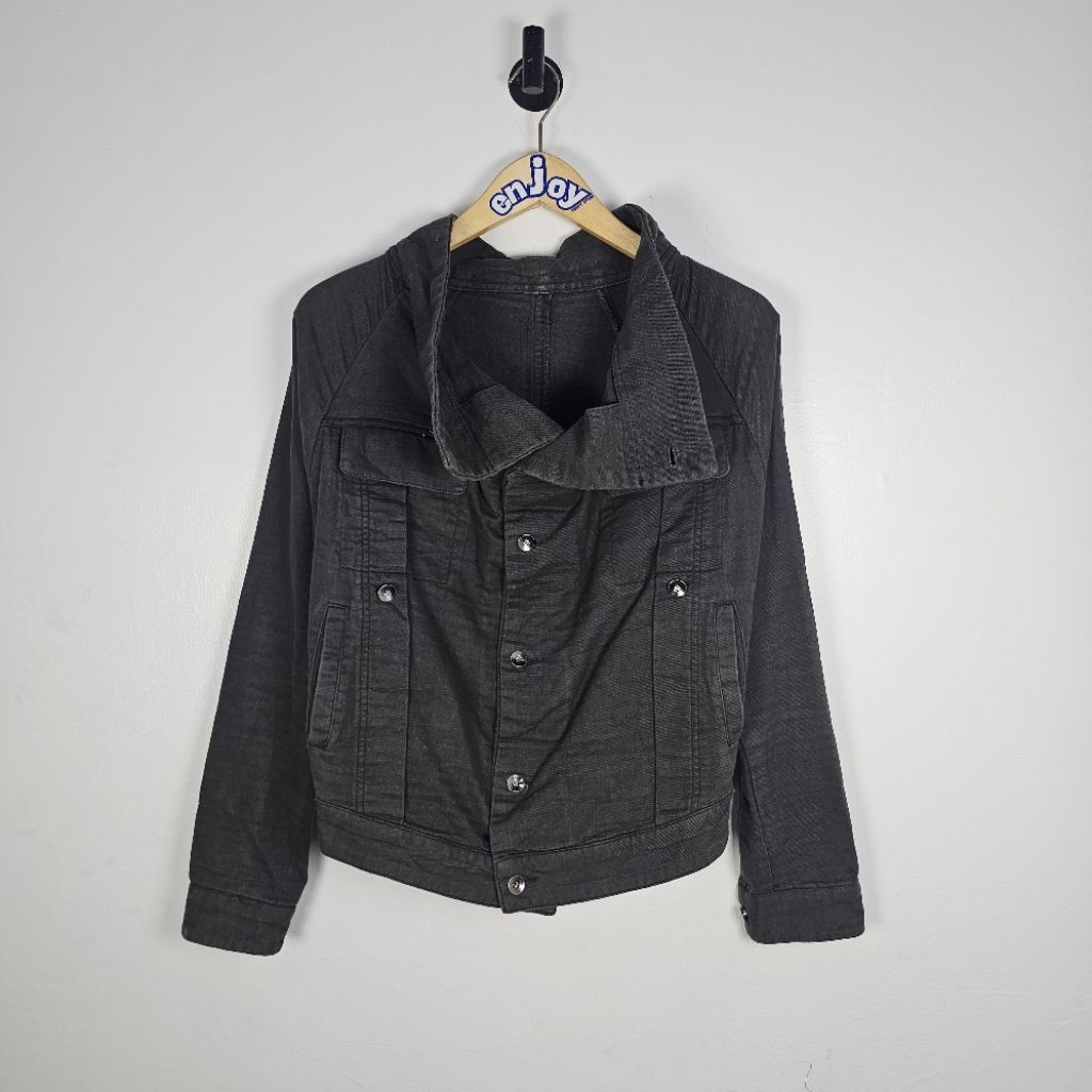 codes combine jacket casual jeans motor biker second preloved
