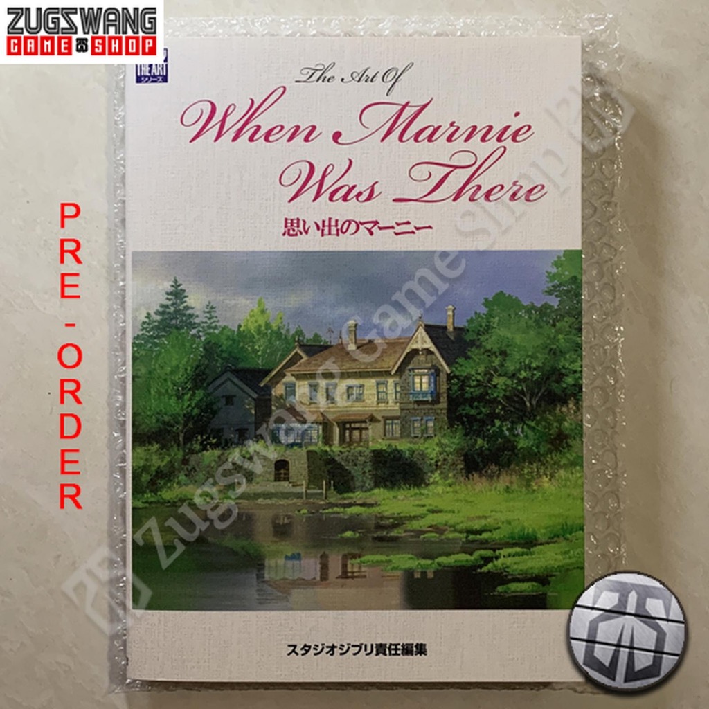 THE ART OF WHEN MARNIE WAS THERE artbook studio ghibli series art book buku original 2nd bekas used 