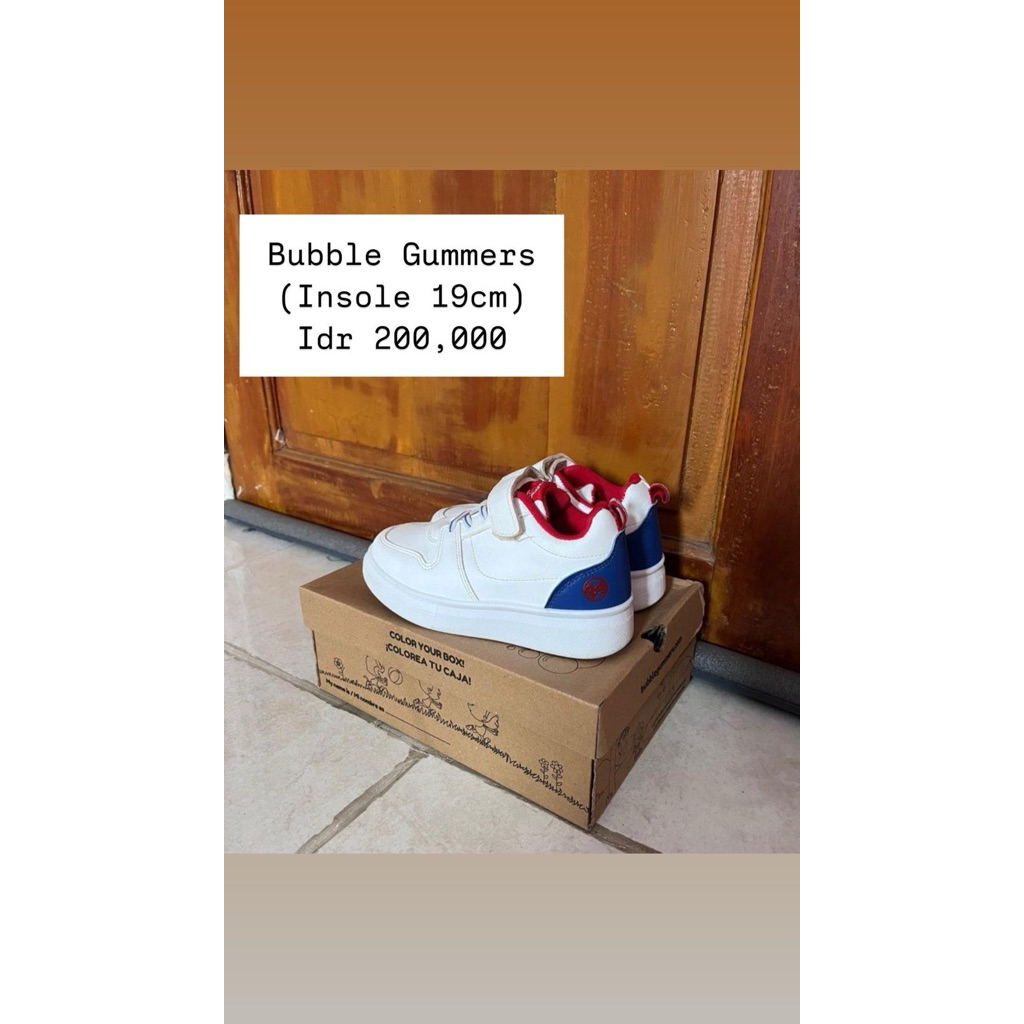 sepatu anak bubble gummers